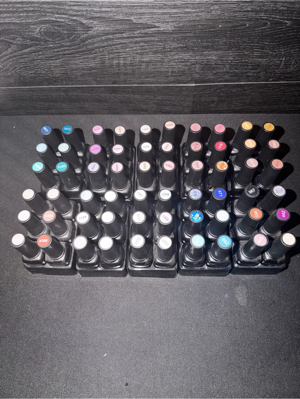 NWT Beetles Gel Polish Mega Lot of 60 Bottles - Soak Off UV LED Colors & Glitter